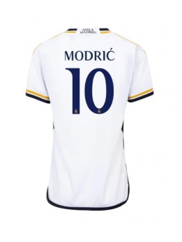 Real Madrid Luka Modric #10 Replika Hemmakläder Dam 2023-24 Kortärmad